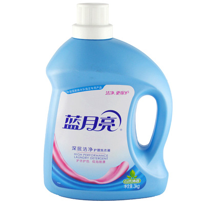 自然清香的清潔力量 藍月亮深層潔凈護理洗衣液3kg點評